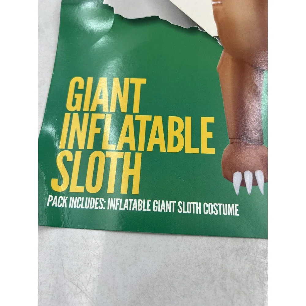 Morphcostumes Giant Inflatable Sloth Costume Adult One Size Funny Animal Suit